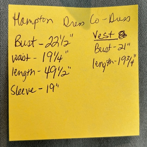 Vintage Sage Green Maxi Dress with Vest - Picture 8 of 8